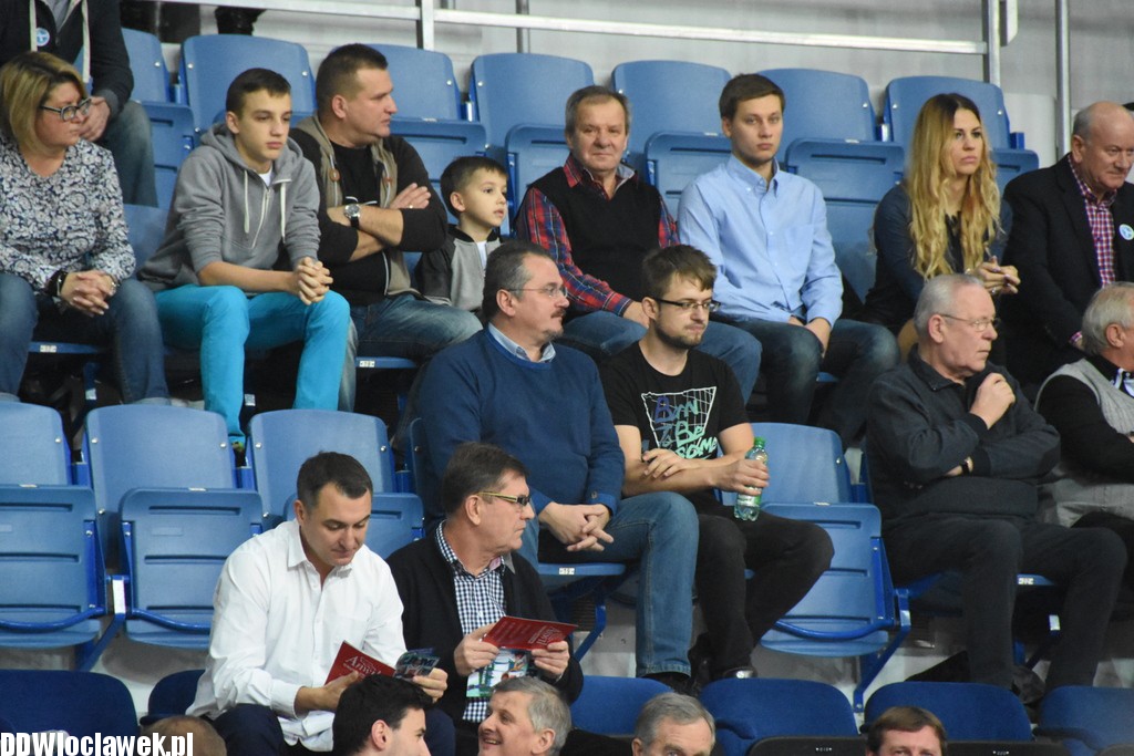 Kibice na meczu Anwil - Polpharma