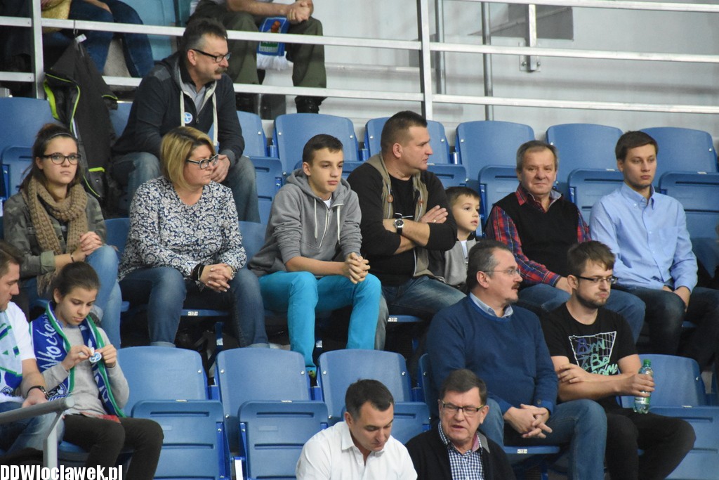Kibice na meczu Anwil - Polpharma