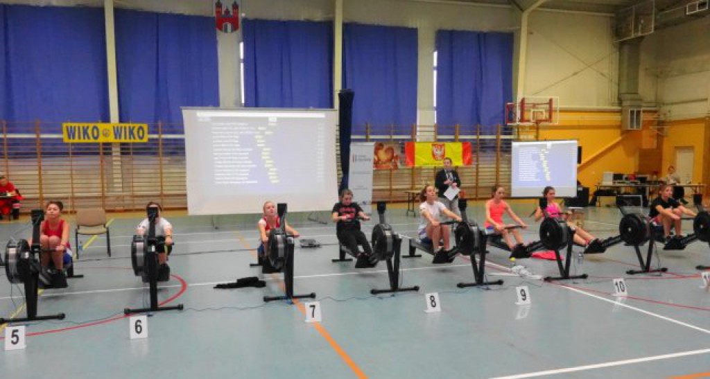 Mistrzostwa województwa na ergometrach