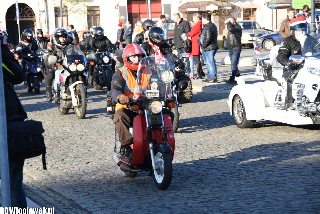 Motomikołajki na Zielonym Rynku