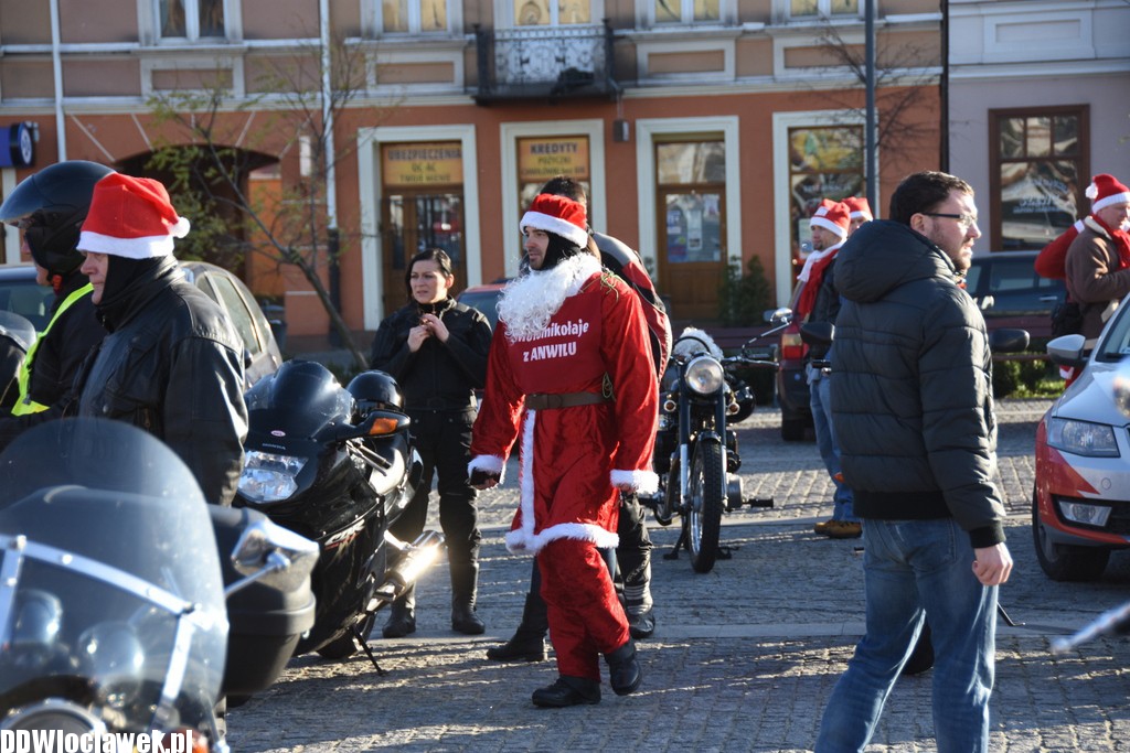 Motomikołajki na Zielonym Rynku