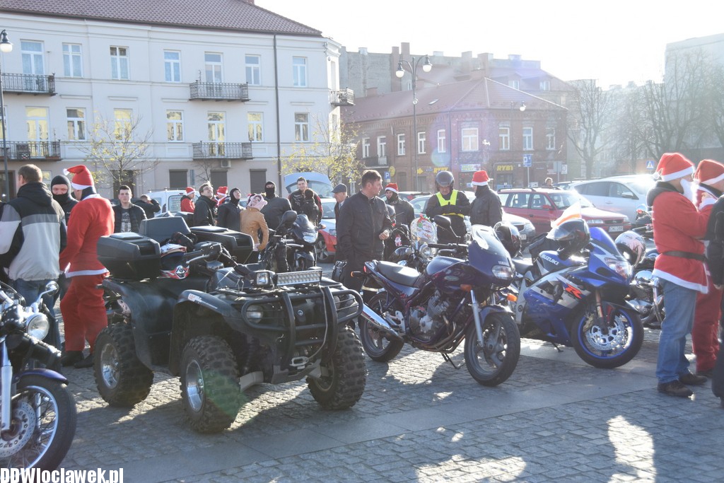 Motomikołajki na Zielonym Rynku