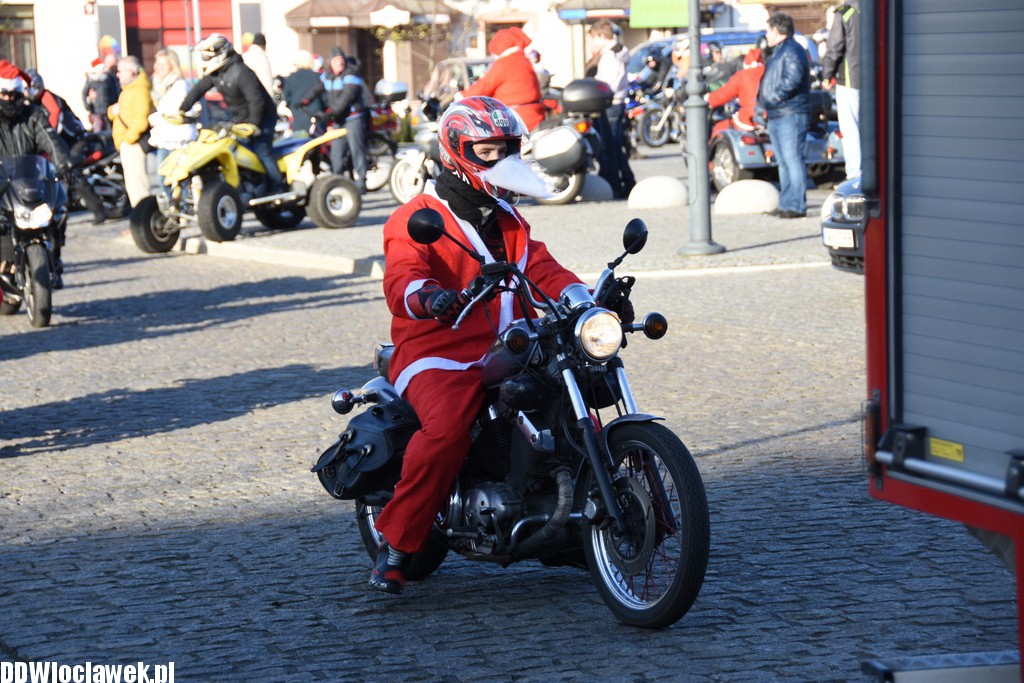Motomikołajki na Zielonym Rynku