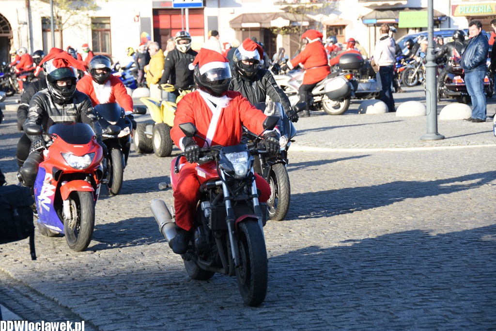 Motomikołajki na Zielonym Rynku