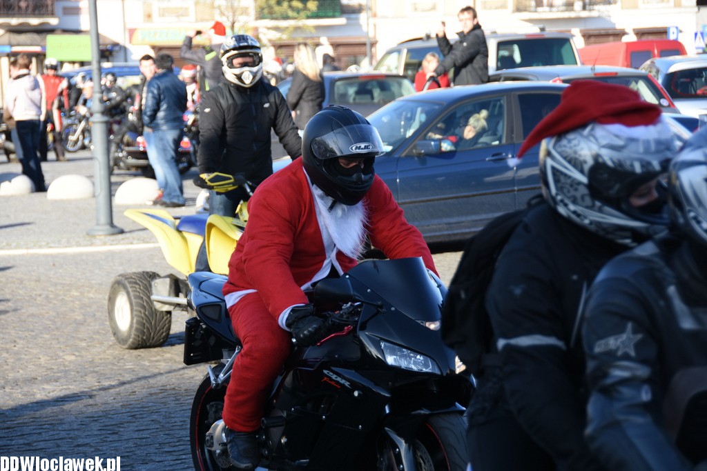 Motomikołajki na Zielonym Rynku