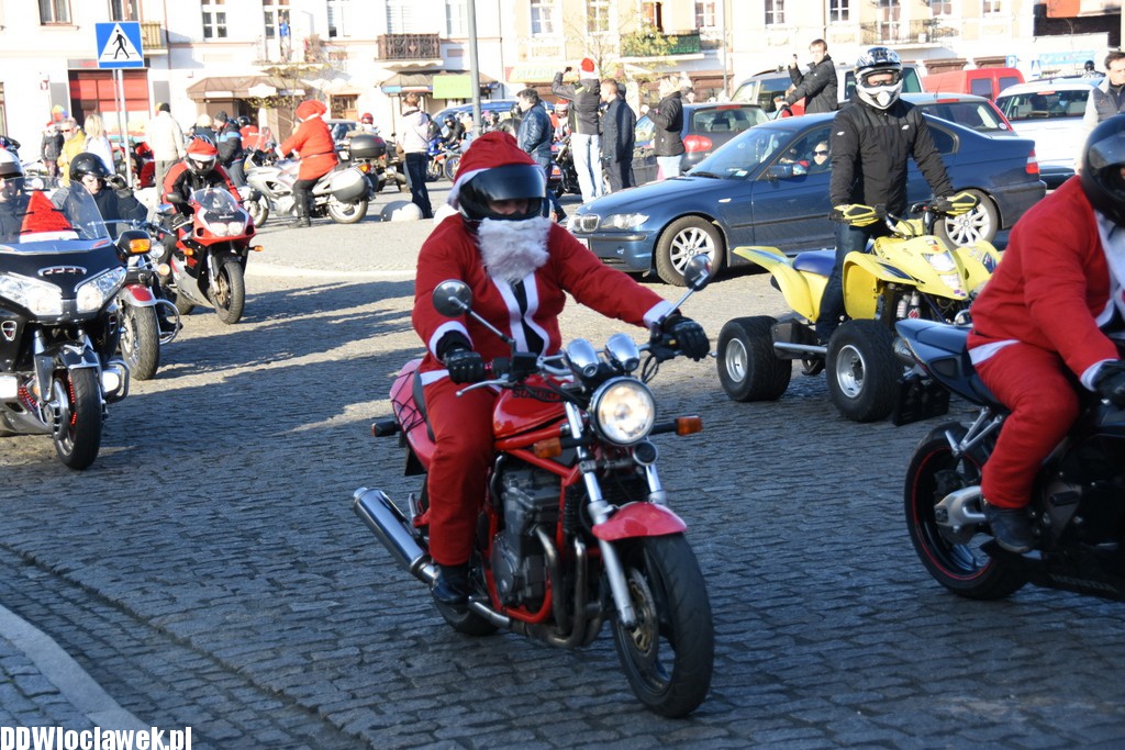 Motomikołajki na Zielonym Rynku