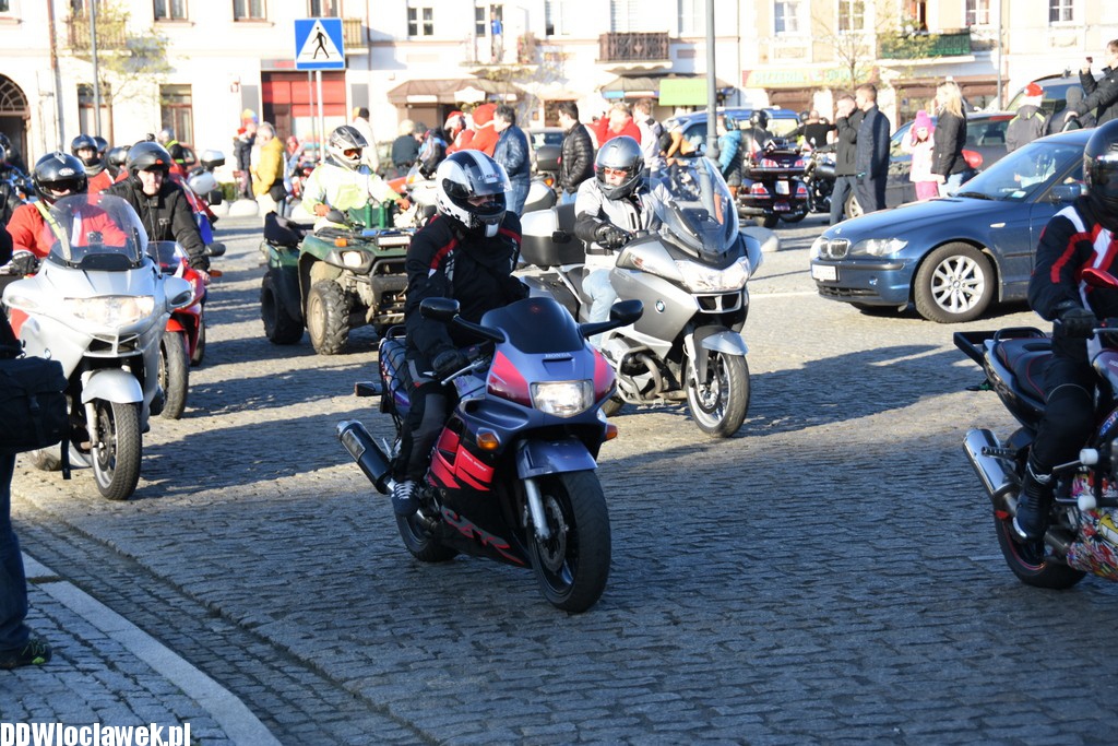 Motomikołajki na Zielonym Rynku