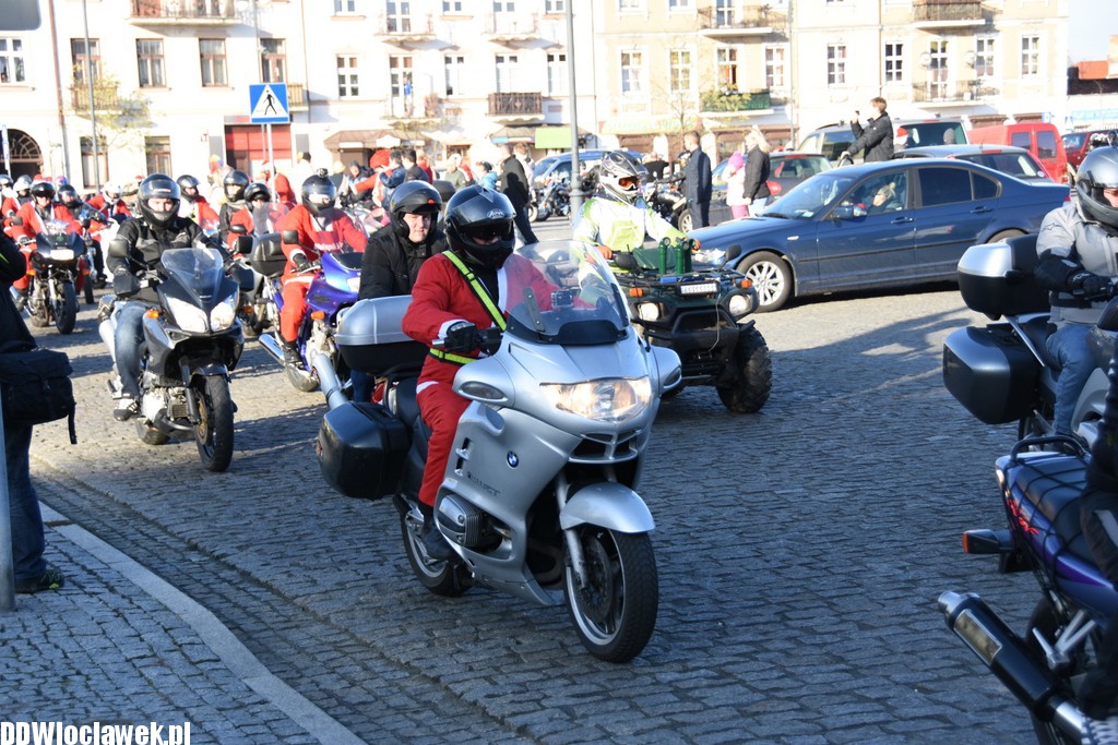Motomikołajki na Zielonym Rynku