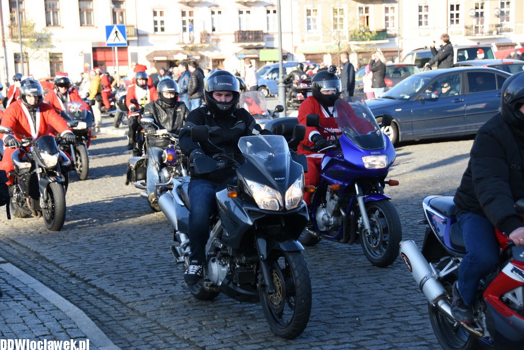 Motomikołajki na Zielonym Rynku