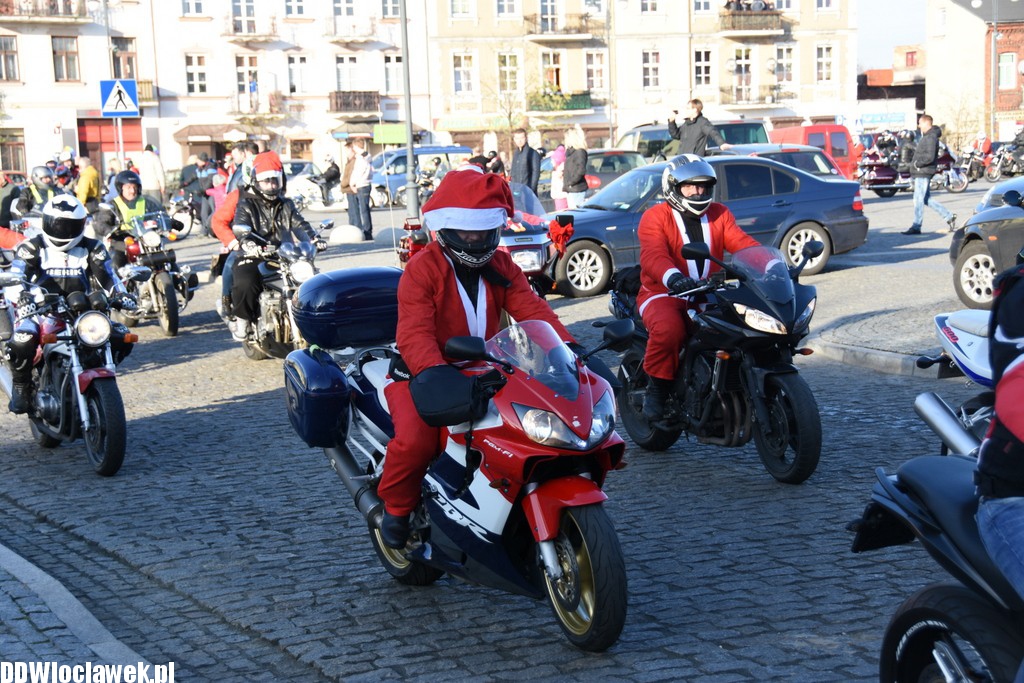 Motomikołajki na Zielonym Rynku