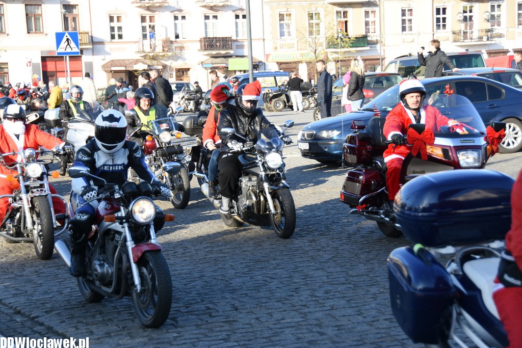 Motomikołajki na Zielonym Rynku
