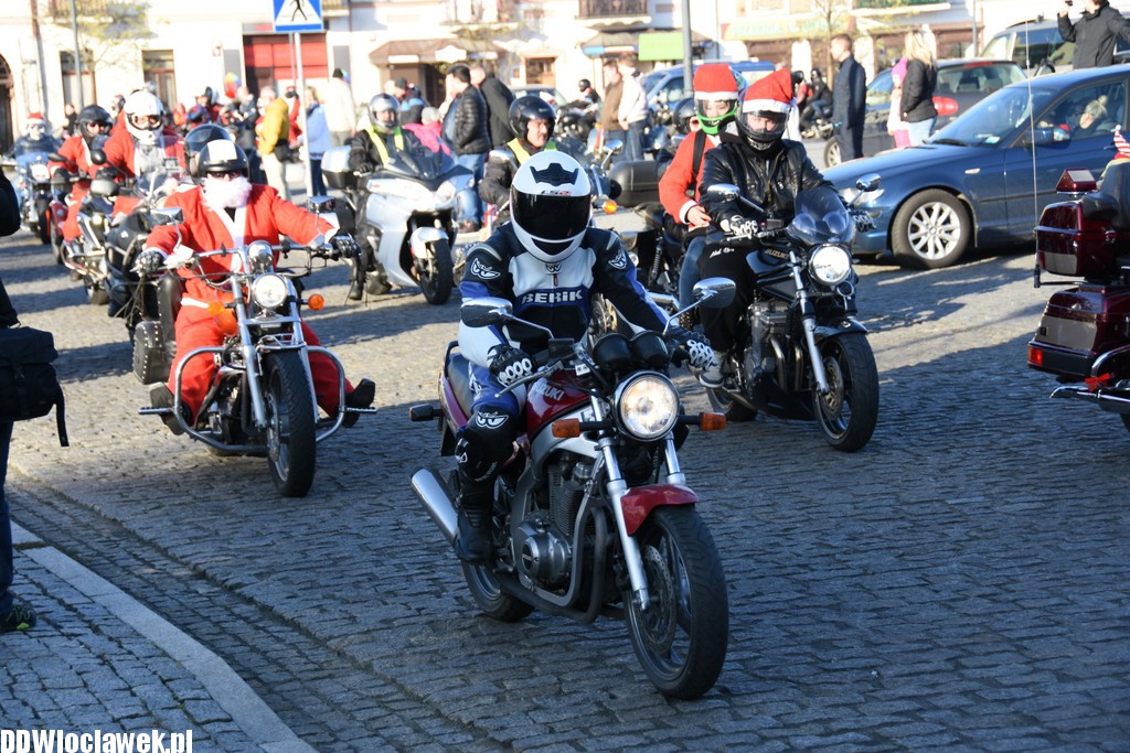 Motomikołajki na Zielonym Rynku