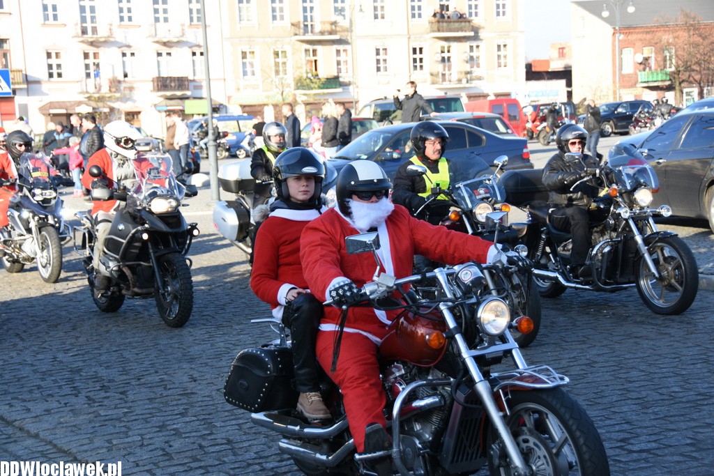 Motomikołajki na Zielonym Rynku