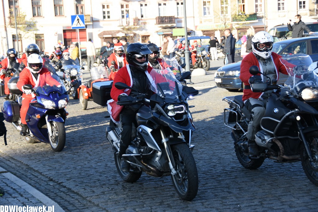 Motomikołajki na Zielonym Rynku