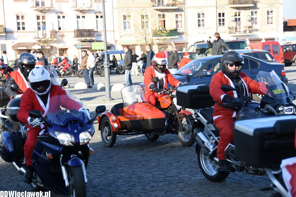 Motomikołajki na Zielonym Rynku