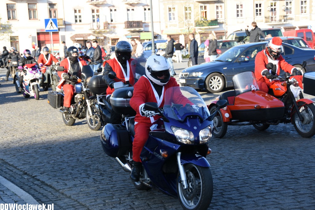 Motomikołajki na Zielonym Rynku