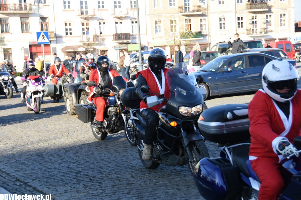 Motomikołajki na Zielonym Rynku