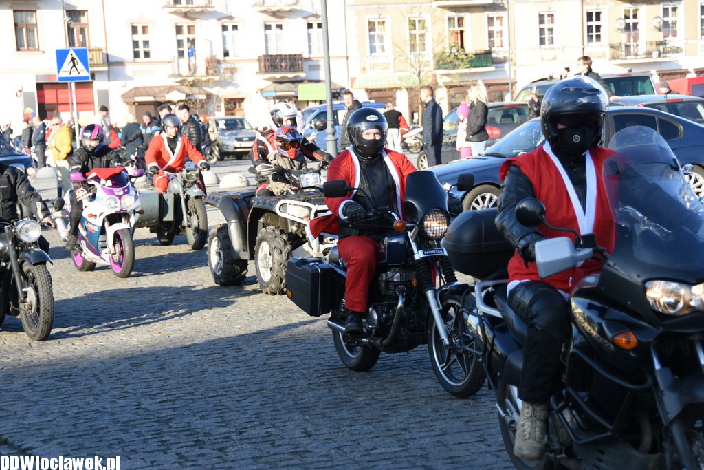 Motomikołajki na Zielonym Rynku
