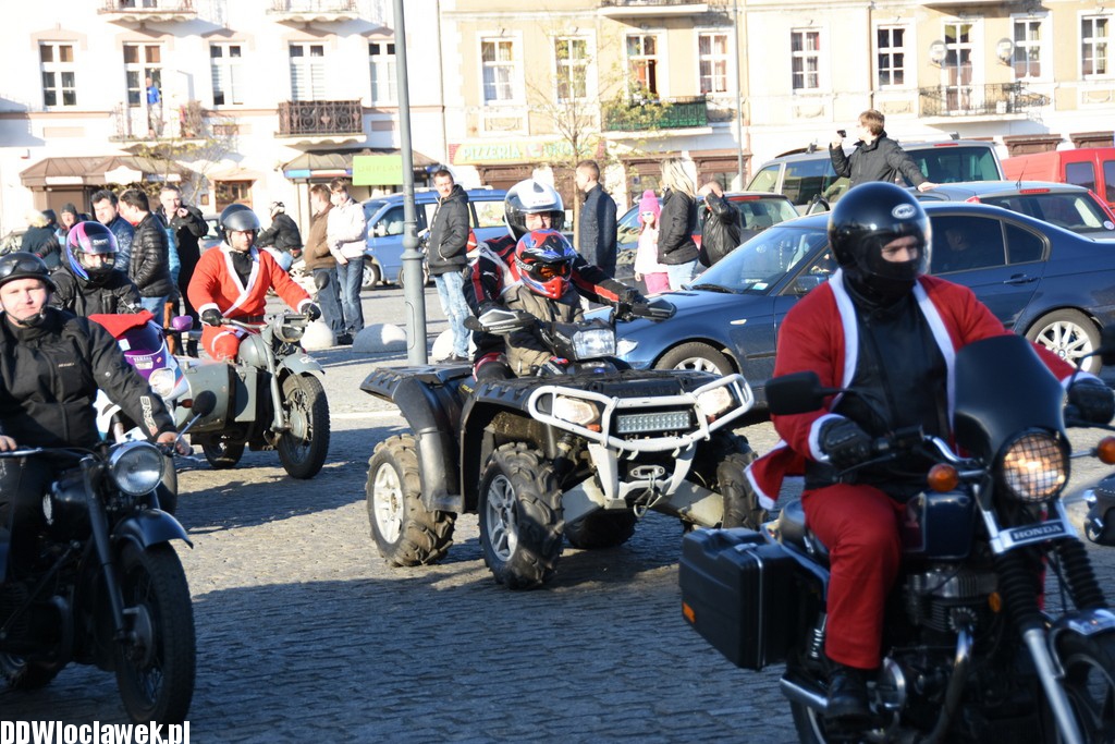 Motomikołajki na Zielonym Rynku