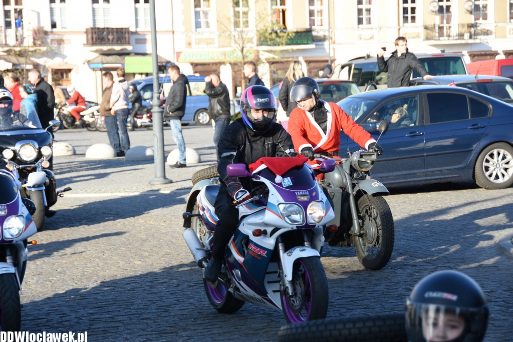 Motomikołajki na Zielonym Rynku