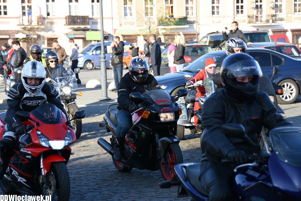 Motomikołajki na Zielonym Rynku