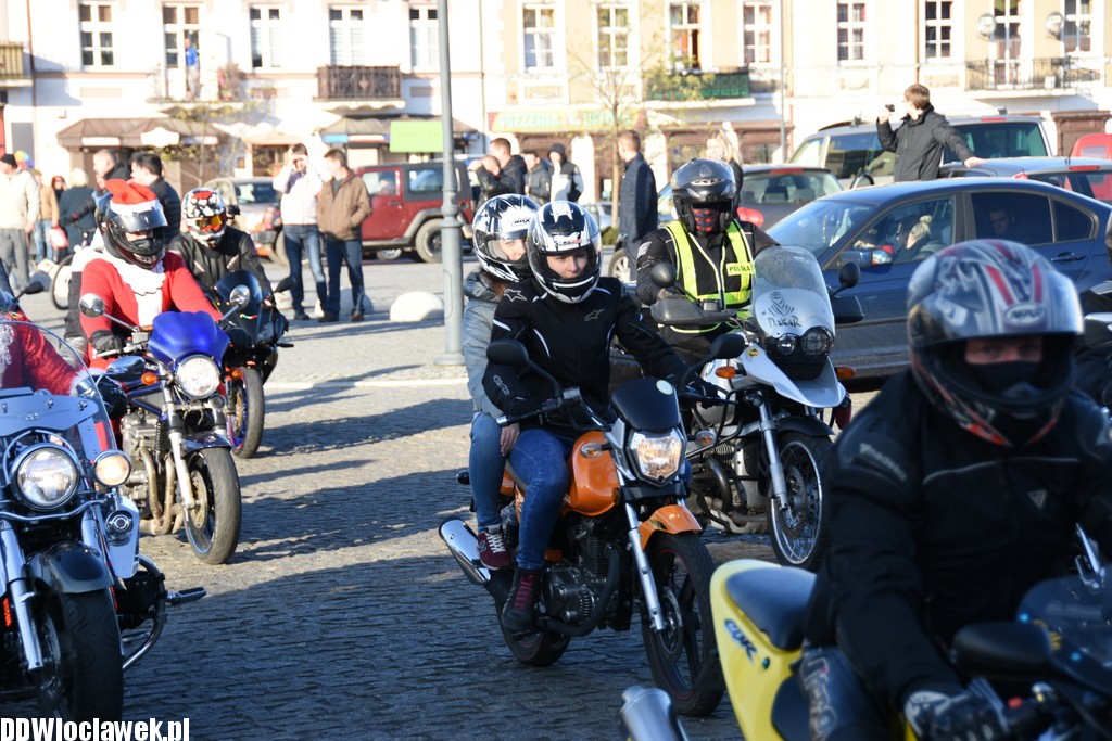 Motomikołajki na Zielonym Rynku