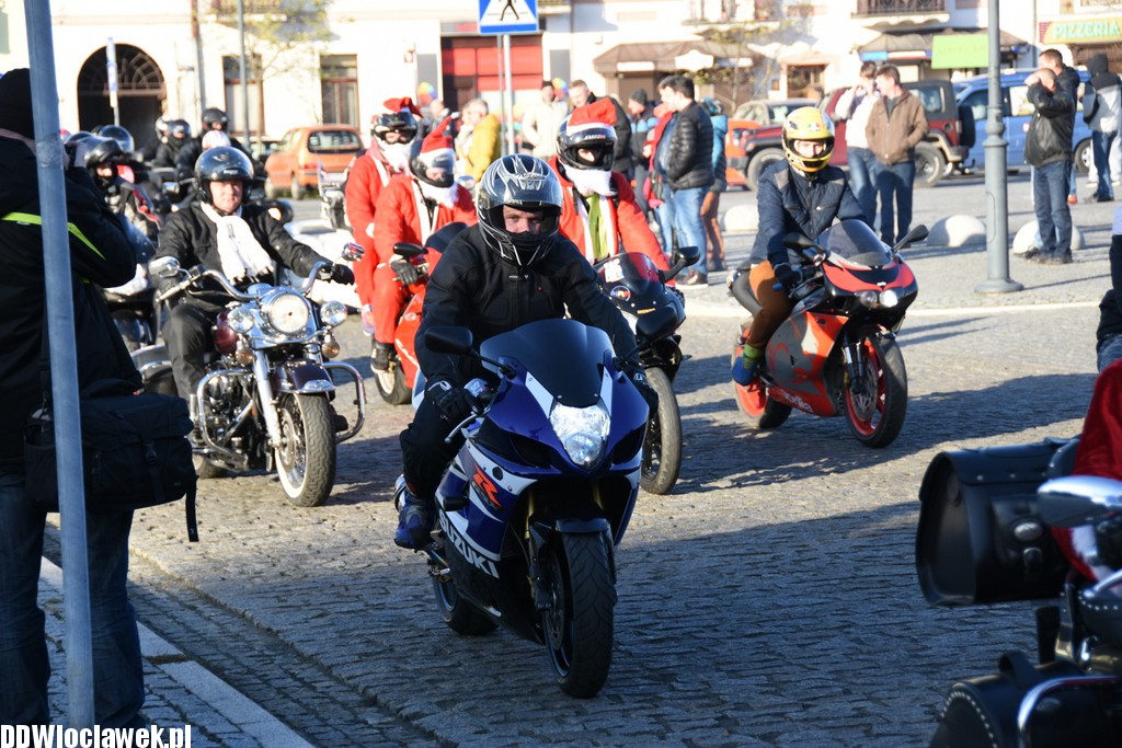 Motomikołajki na Zielonym Rynku