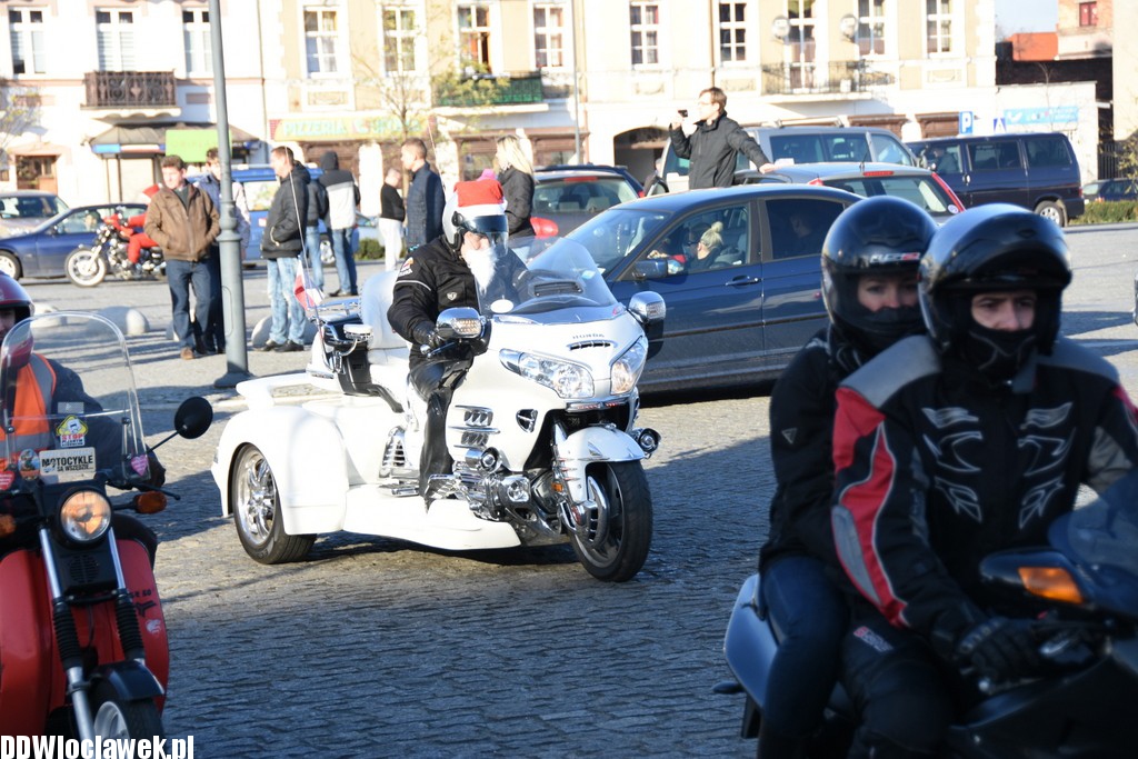 Motomikołajki na Zielonym Rynku
