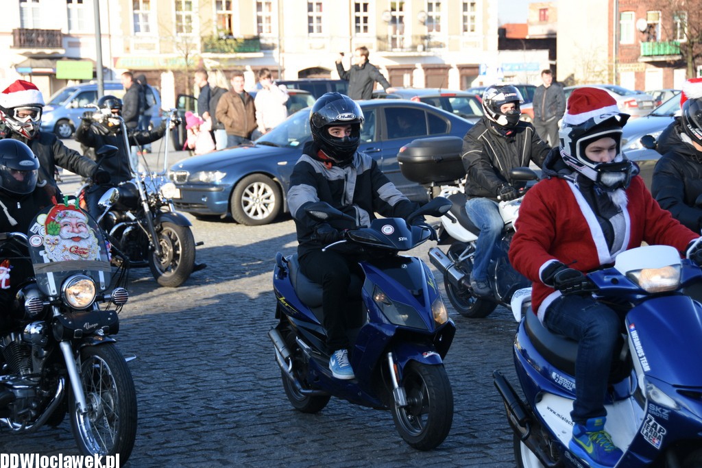Motomikołajki na Zielonym Rynku