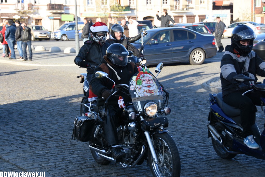Motomikołajki na Zielonym Rynku