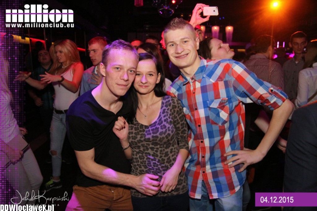 Piątek 04.12 Million Club