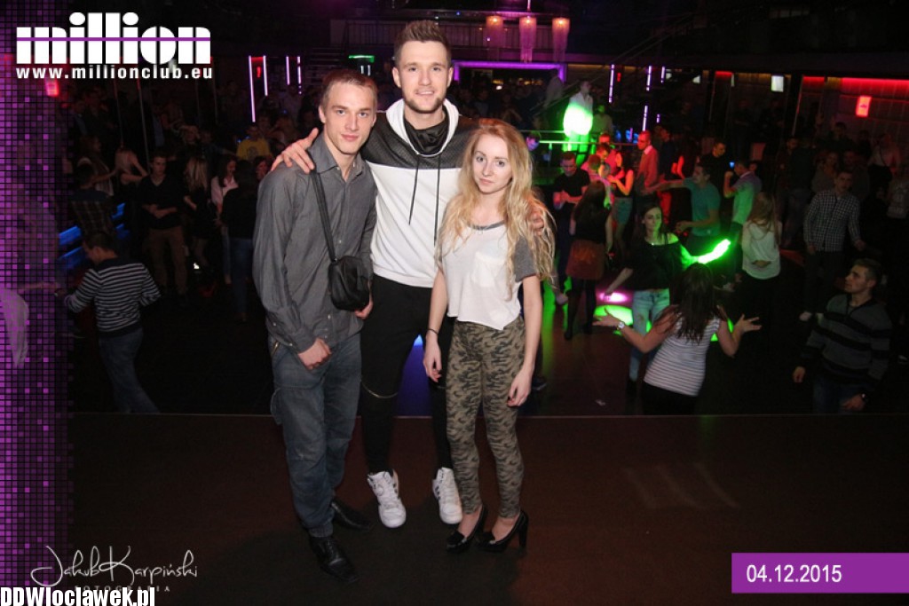 Piątek 04.12 Million Club