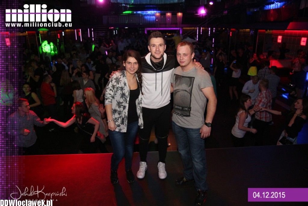 Piątek 04.12 Million Club