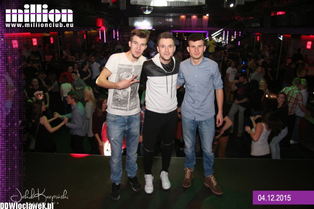 Piątek 04.12 Million Club