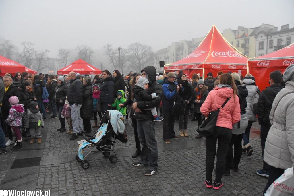 Ciężarówka Coca - Coli we Włocławku