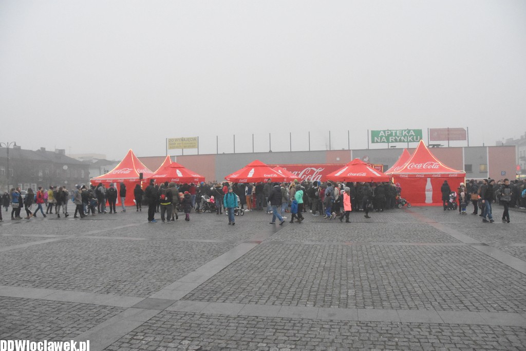 Ciężarówka Coca - Coli we Włocławku