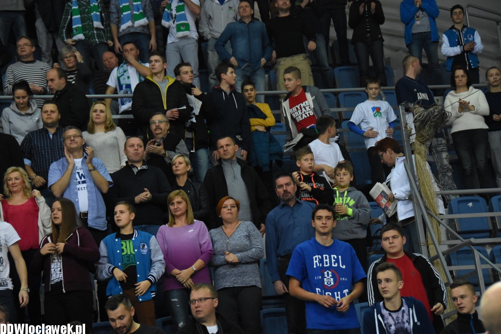Kibice na meczu Anwil - Siarka