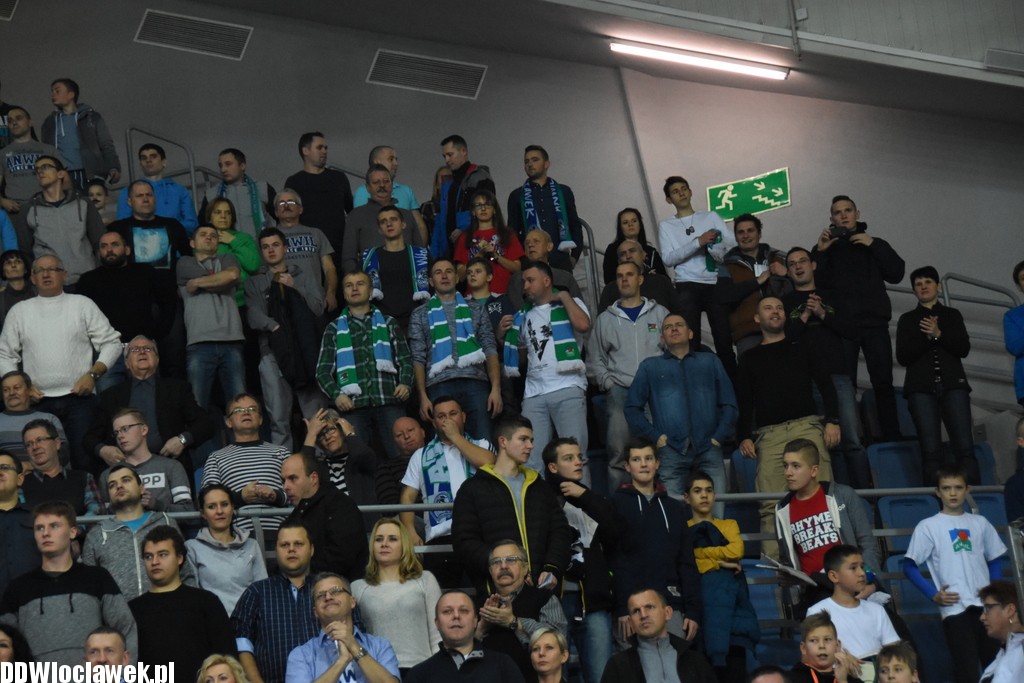Kibice na meczu Anwil - Siarka