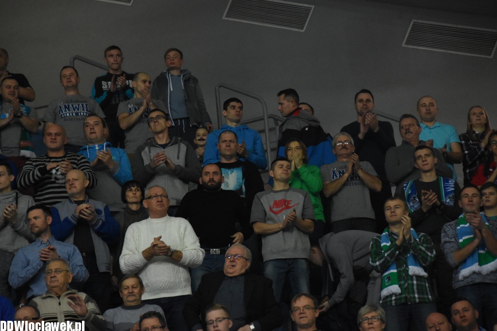 Kibice na meczu Anwil - Siarka