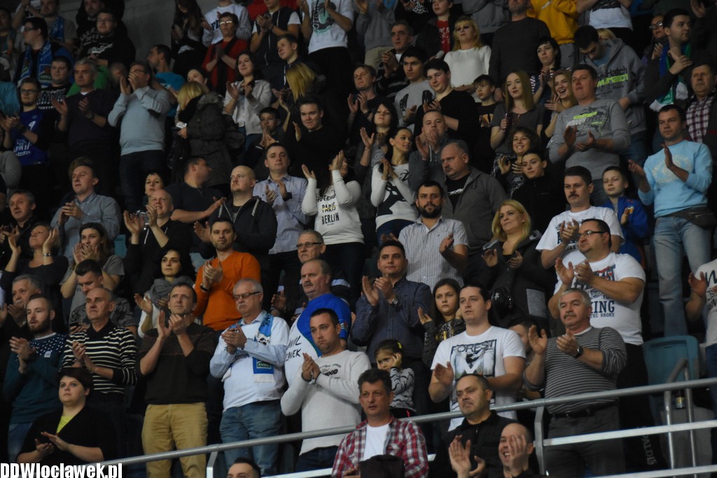 Kibice na meczu Anwil - Siarka