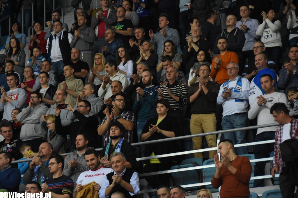 Kibice na meczu Anwil - Siarka