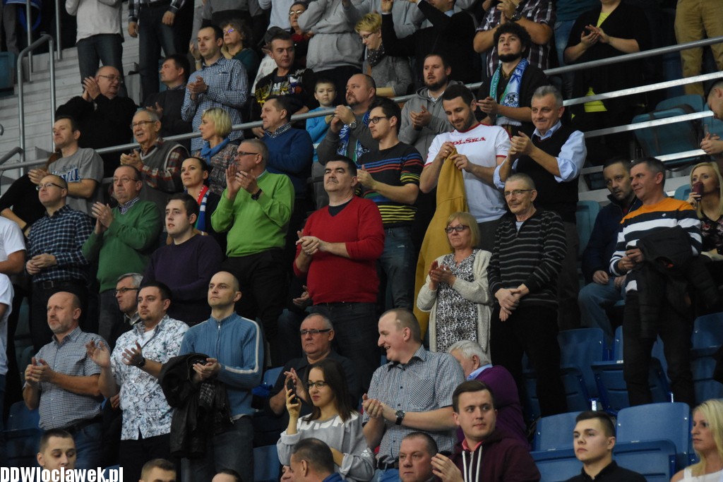 Kibice na meczu Anwil - Siarka