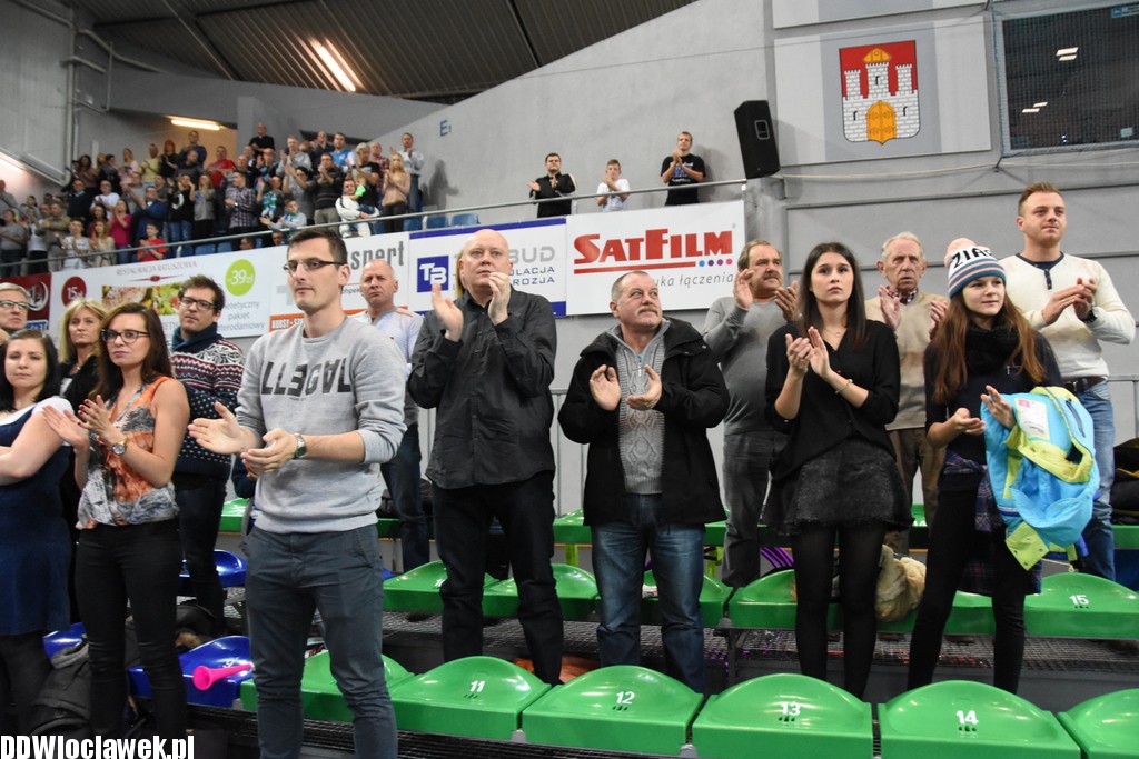 Kibice na meczu Anwil - Siarka