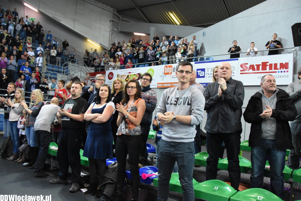 Kibice na meczu Anwil - Siarka