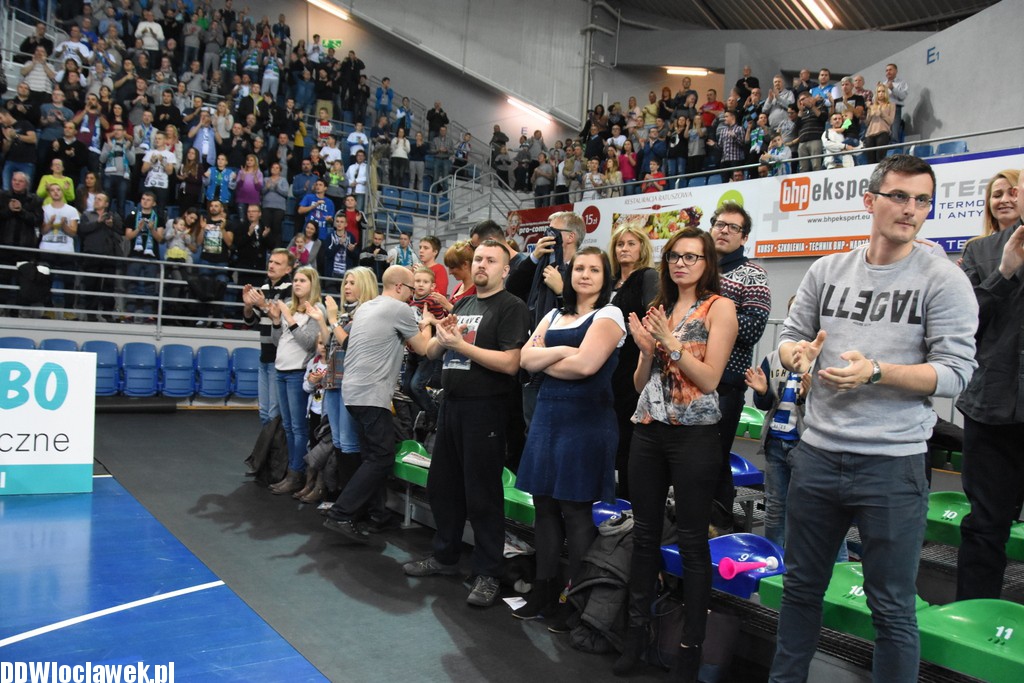Kibice na meczu Anwil - Siarka
