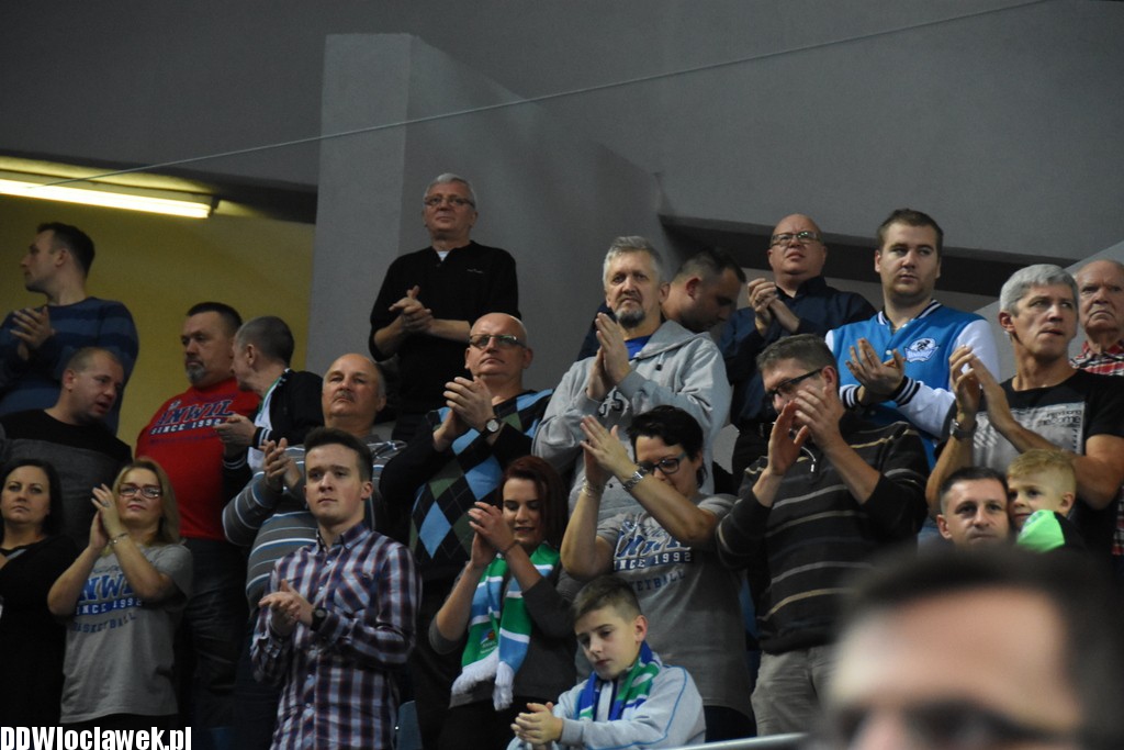 Kibice na meczu Anwil - Siarka