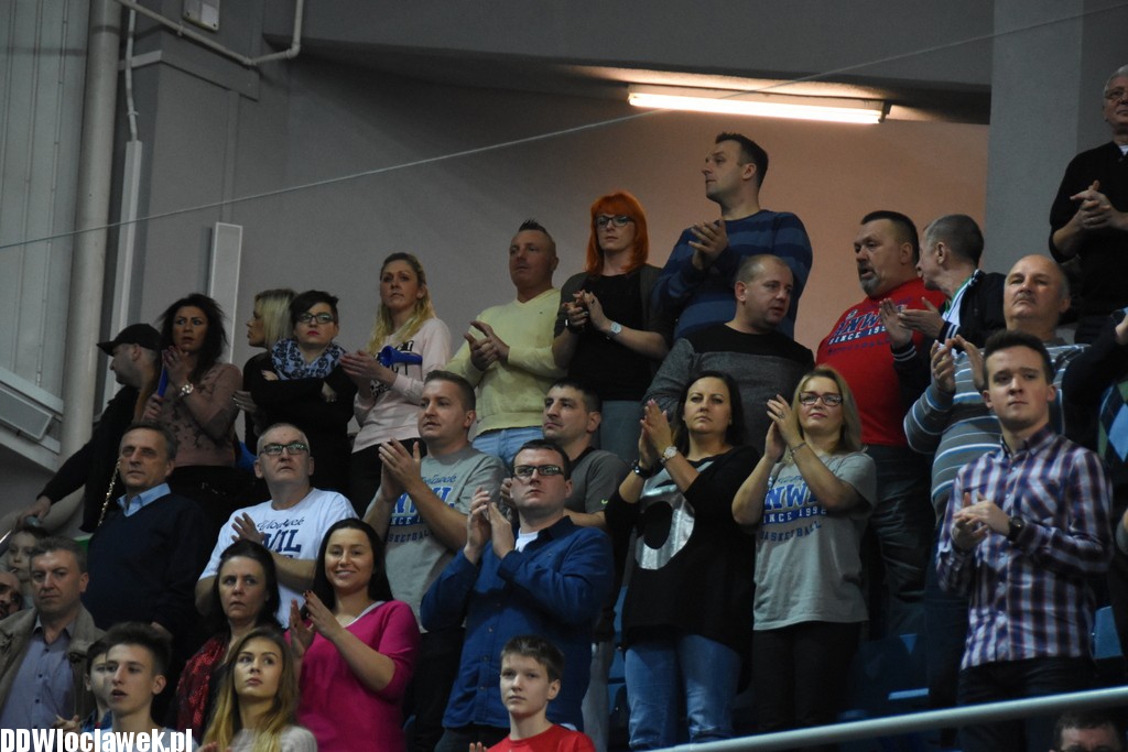 Kibice na meczu Anwil - Siarka