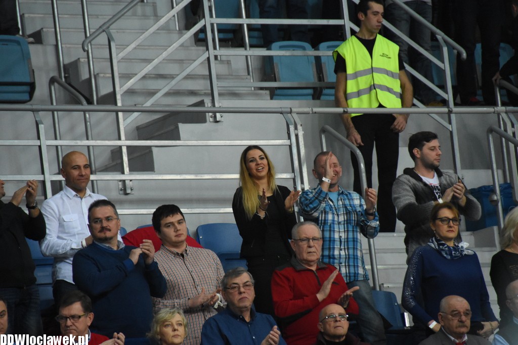 Kibice na meczu Anwil - Siarka