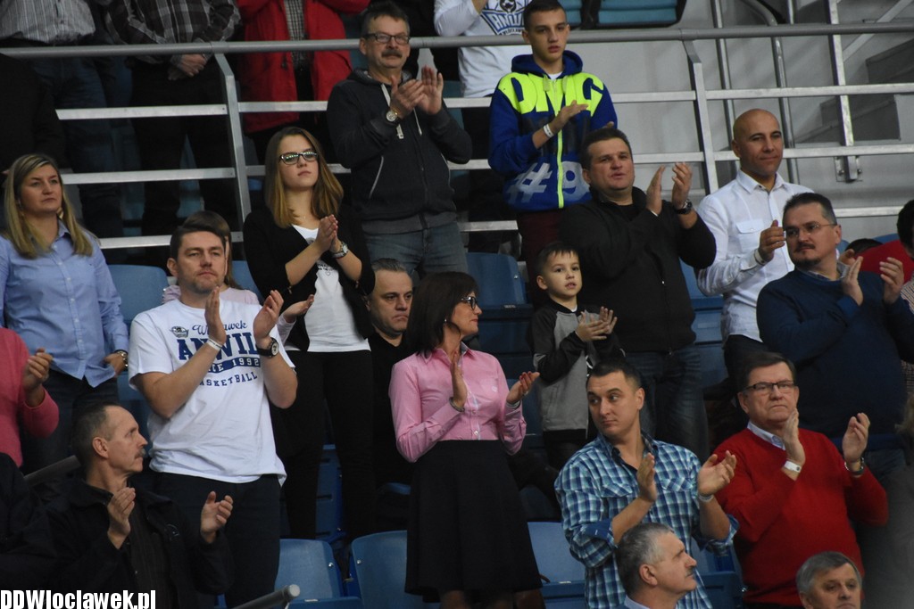 Kibice na meczu Anwil - Siarka