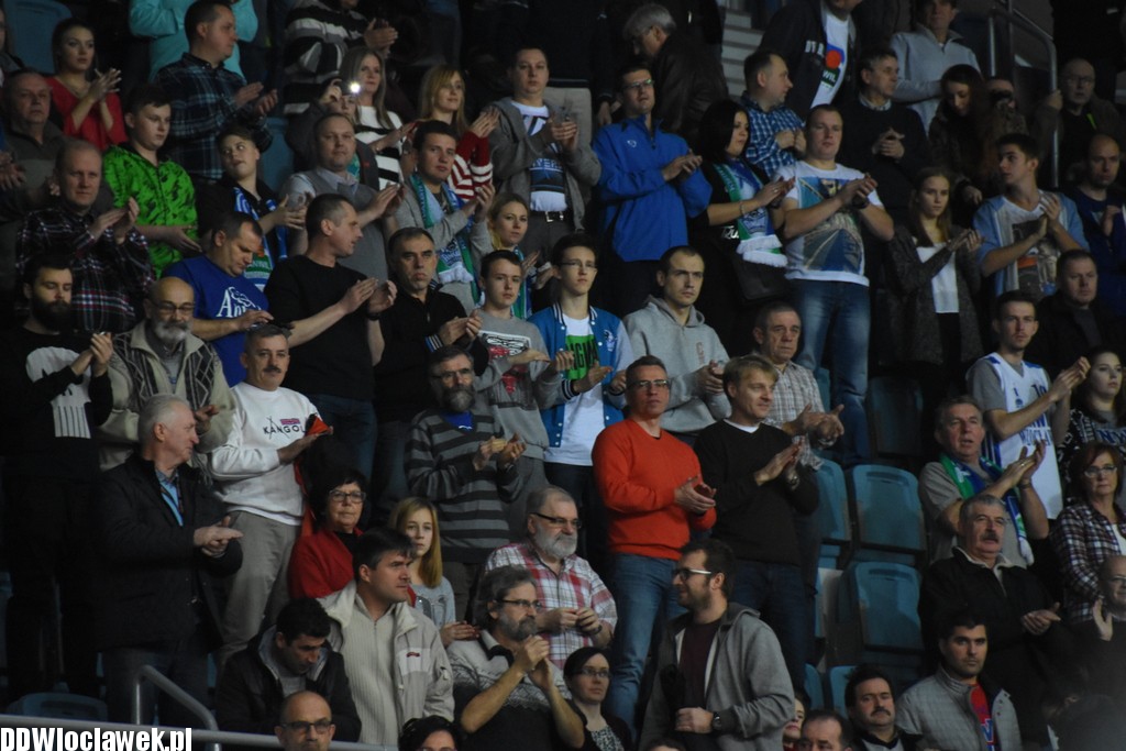 Kibice na meczu Anwil - Siarka